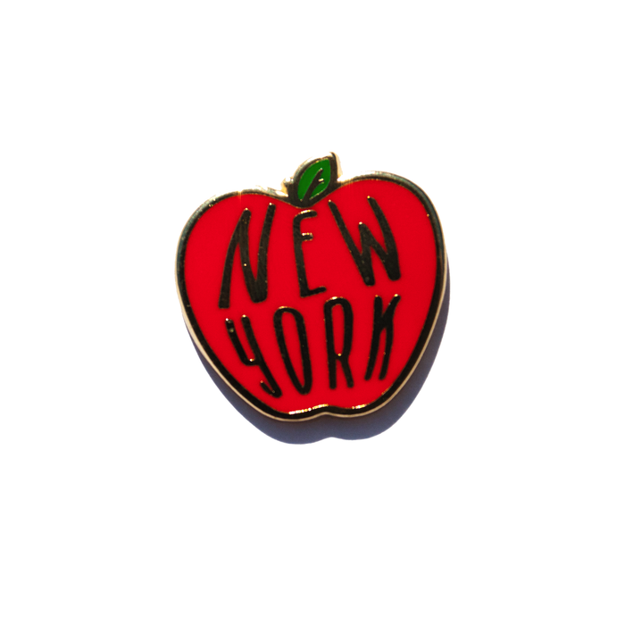 New York Apple Enamel Pin