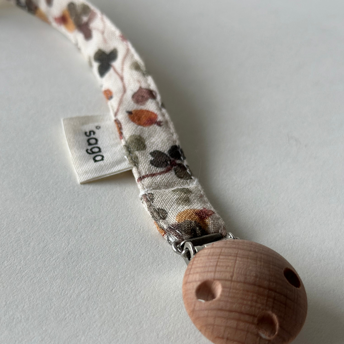 Pacifier Clip - Pala - Rose Hip