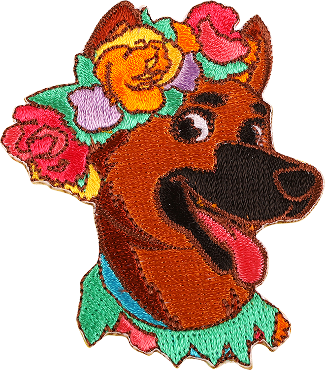Smiling German Shepherd Patch