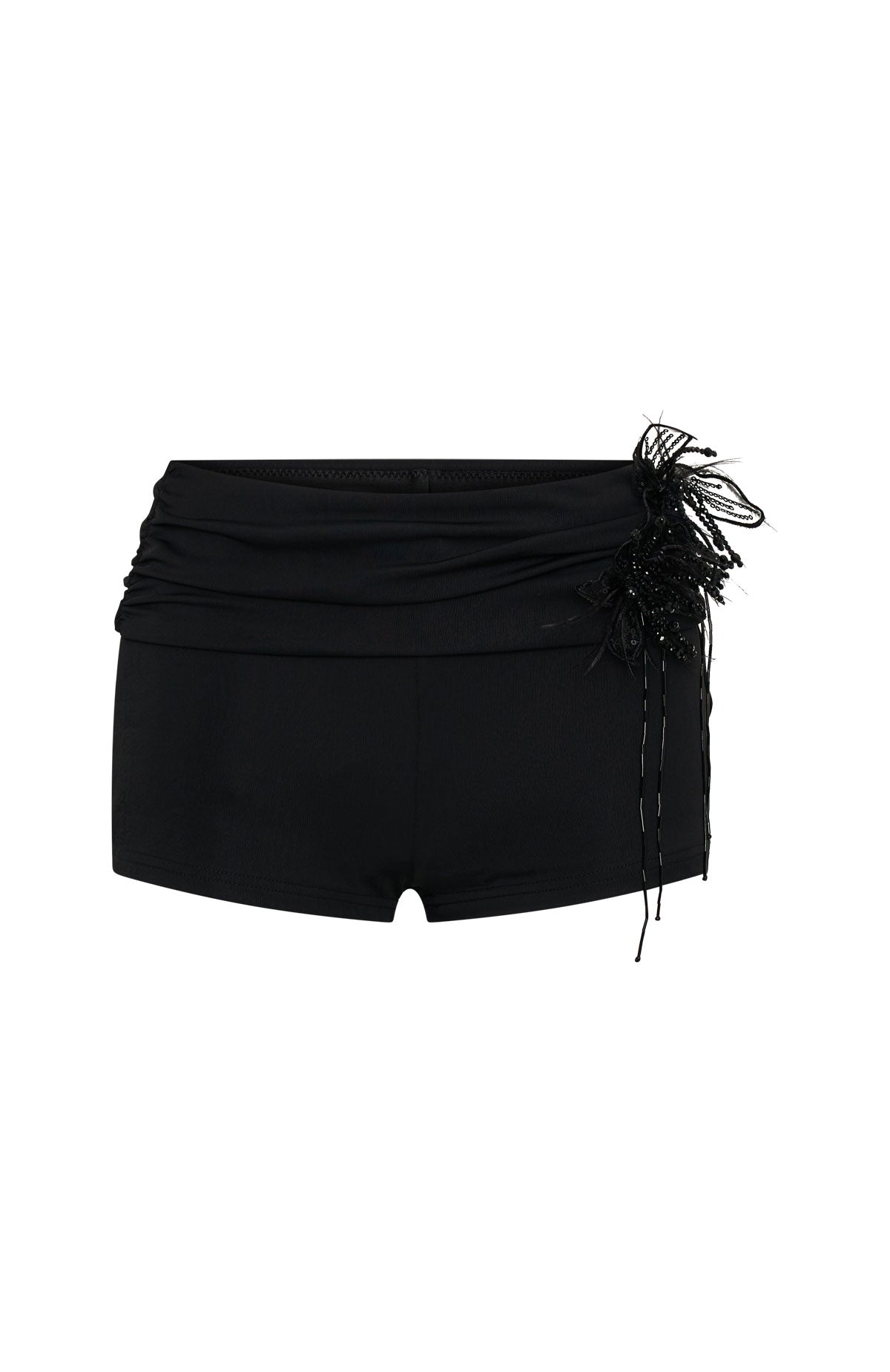 Let's Ride Mini Shorts Black
