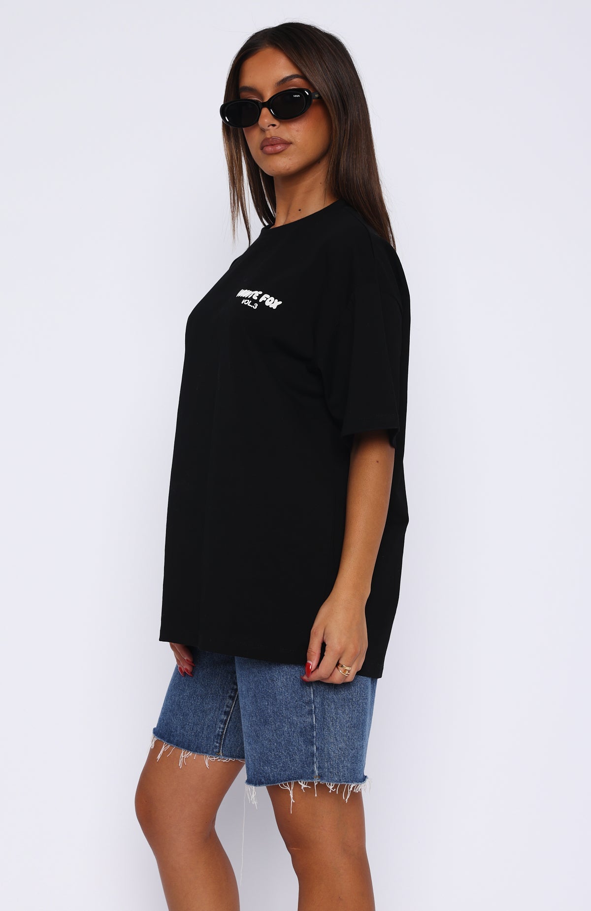 Offstage Back Graphic Oversized Tee Monochrome