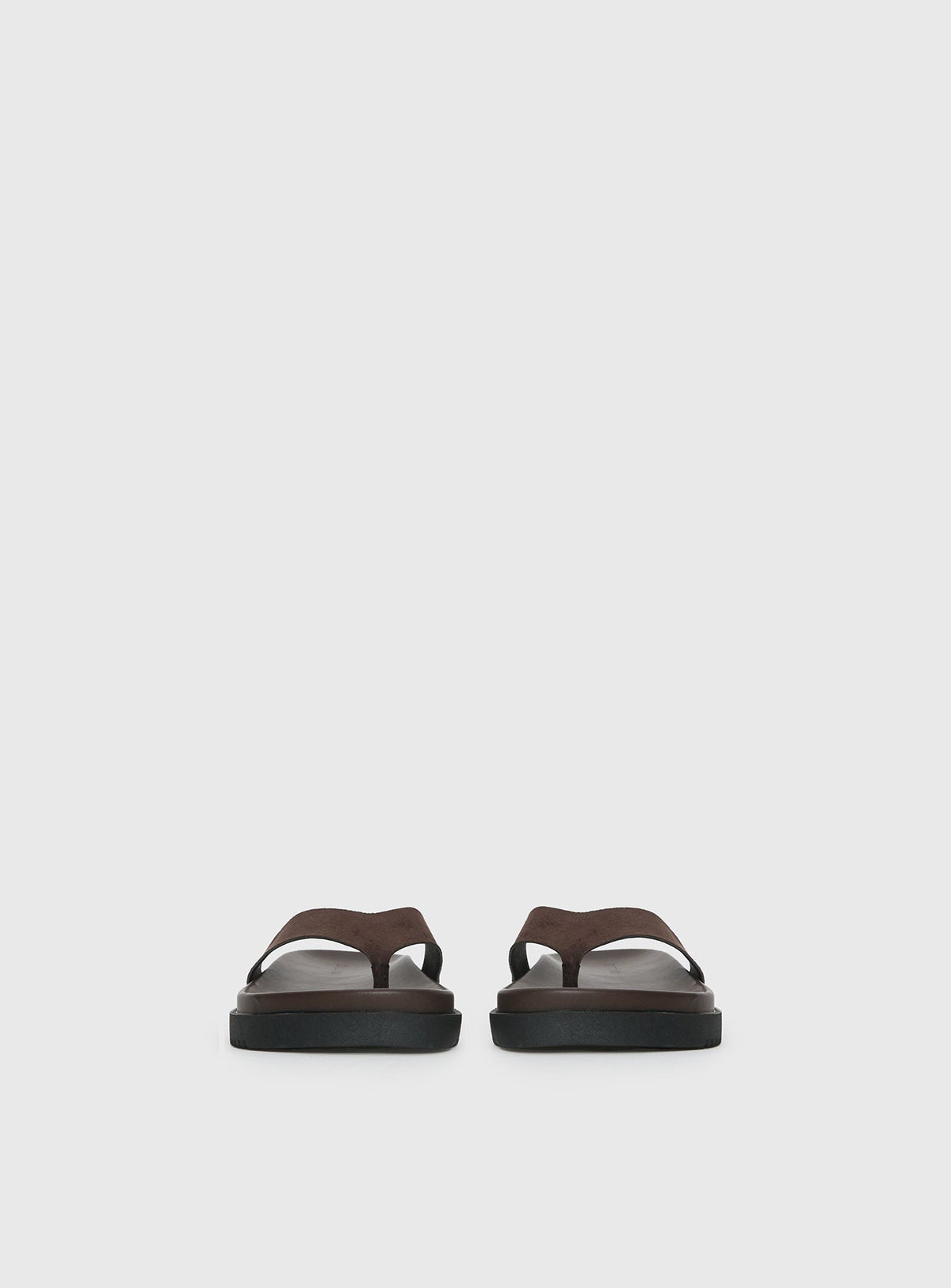 Billini Aila Sandals Dark Cacao Faux Suede