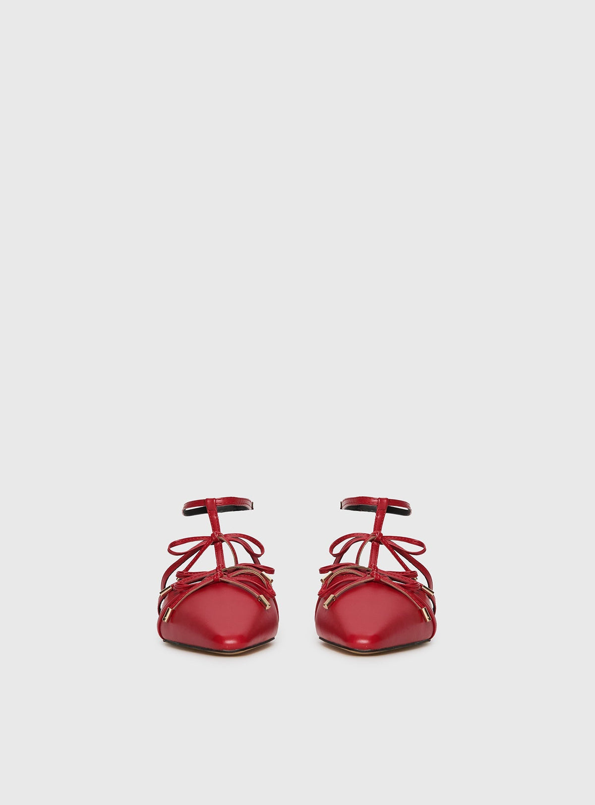 Ballet Club Flats Red