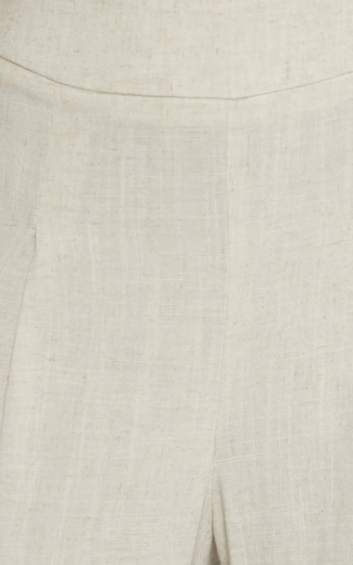Alina Pants - Linen High Waisted Wide Leg Relaxed Pants in Natural