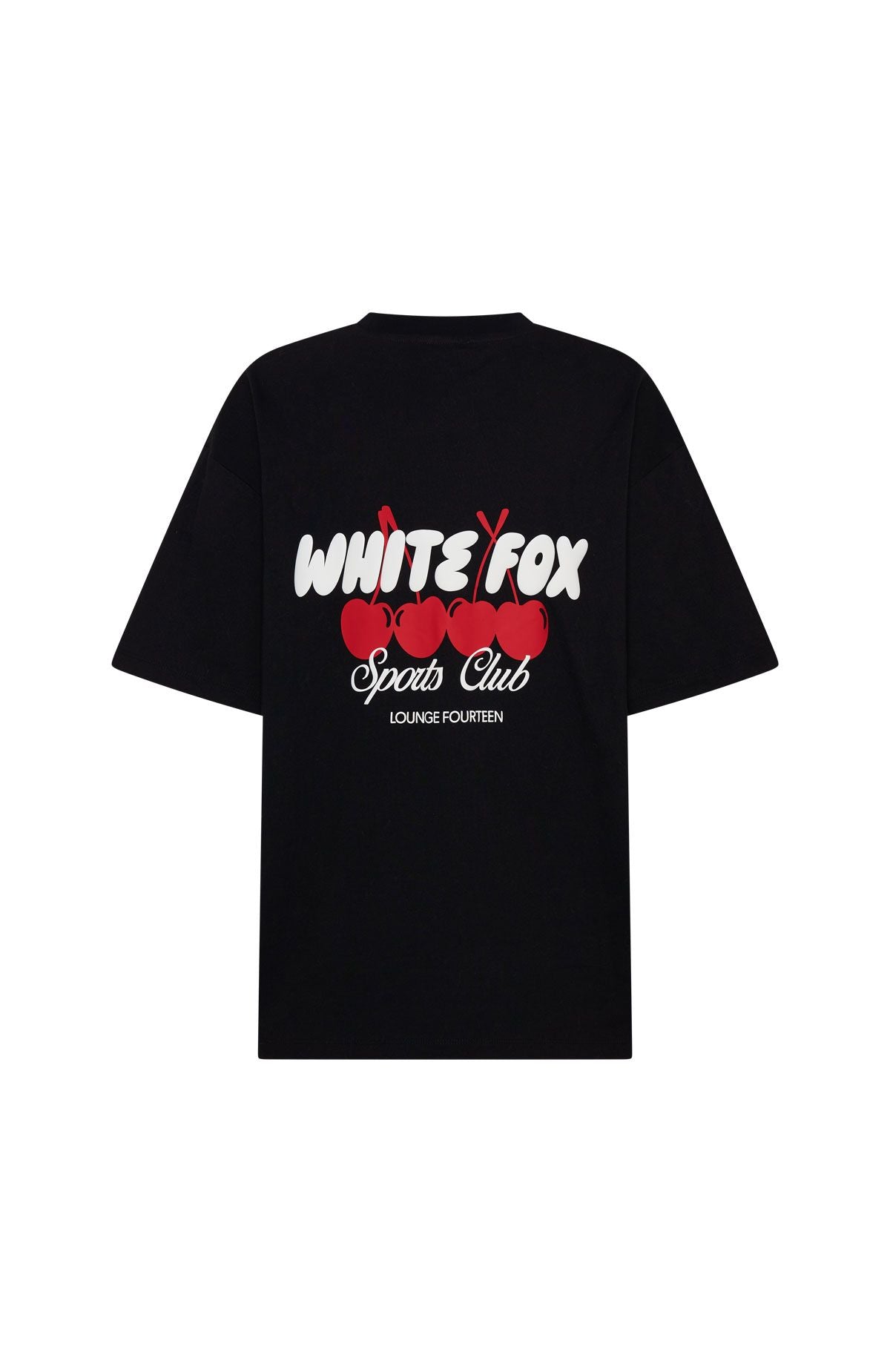 Club 14 Cassie Oversized Tee Black