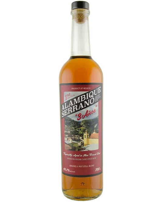 Alambique Serrano "3 Anos" Oaxacan Rum - 700ml