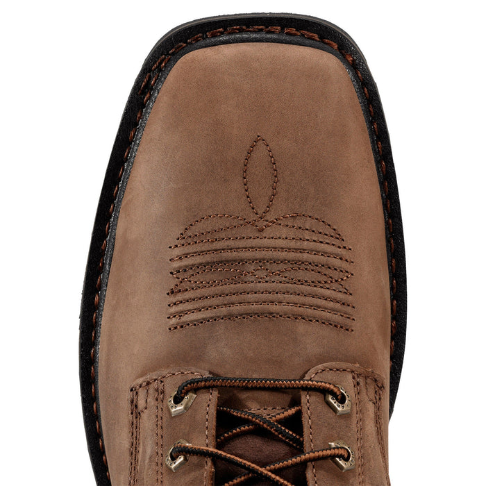 Ariat Mens Alamo 8 Inch Lace Up Steel Toe Work Boot