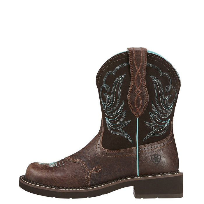 Ariat Womens Fatbaby Western Boot Chocolate