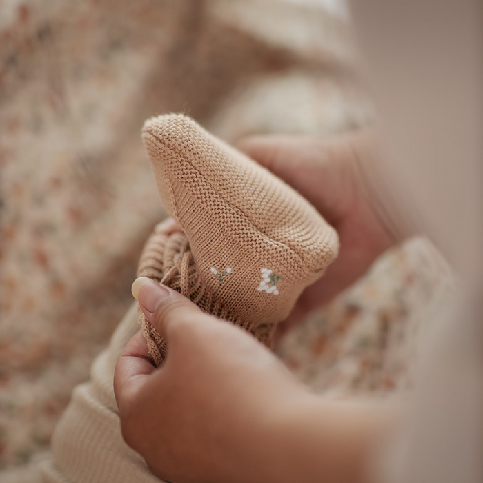 Baby Booties -  Sunbaked bloom