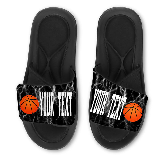 Basketball Custom Slides / Sandals - Choose Your Colors