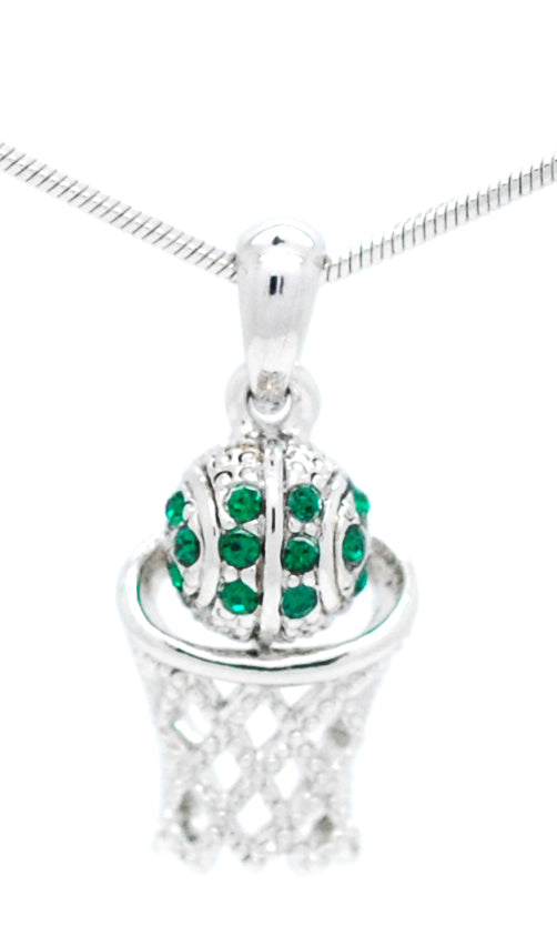 Basketball Hoop Necklace - Mini Single Color