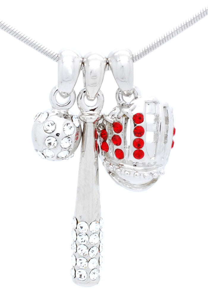 Clear/Red / 18"