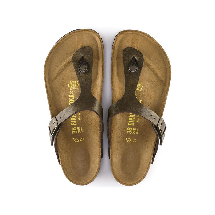 Birkenstock Wmns Gizeh Thong Birko-Flor Golden Brown