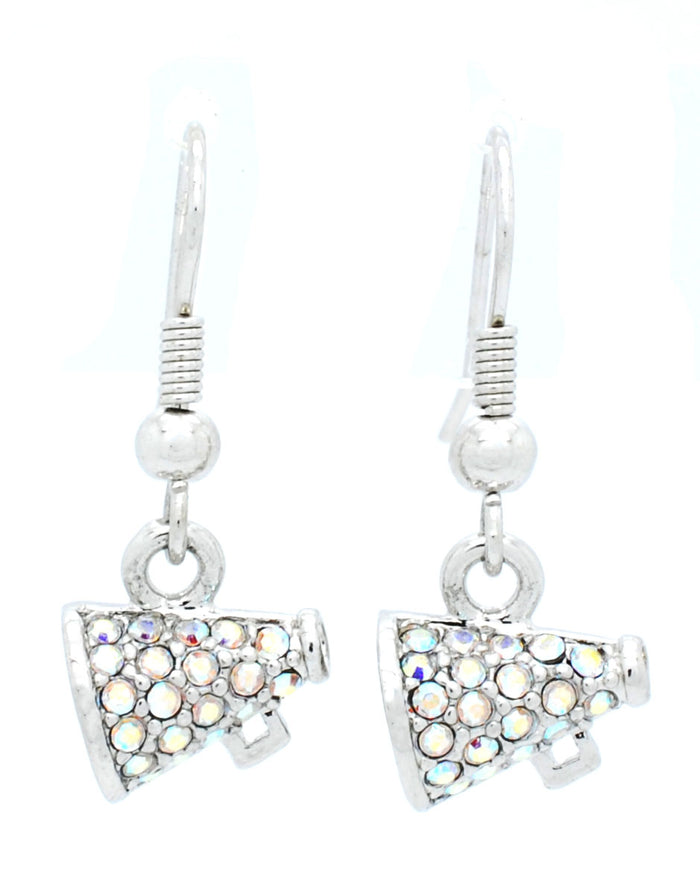 Cheer Megaphone DANGLE Earrings