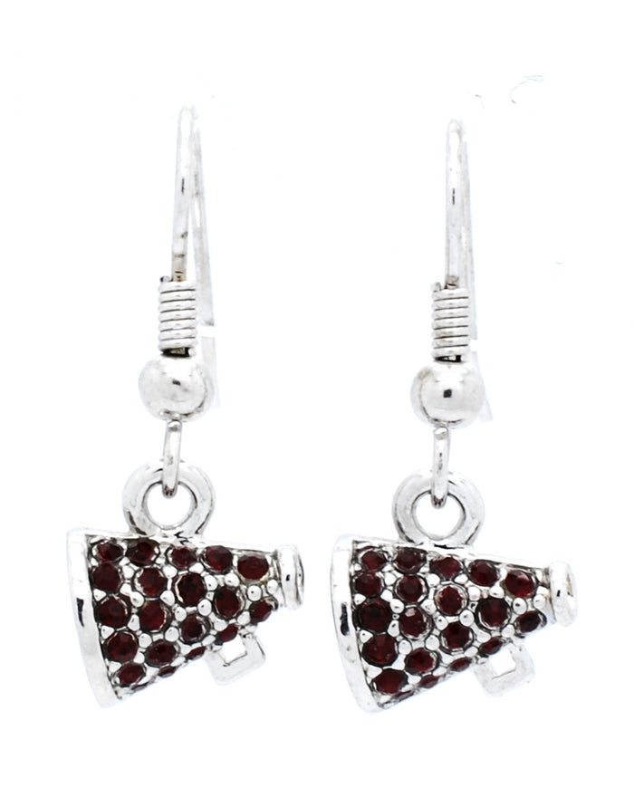 Cheer Megaphone DANGLE Earrings