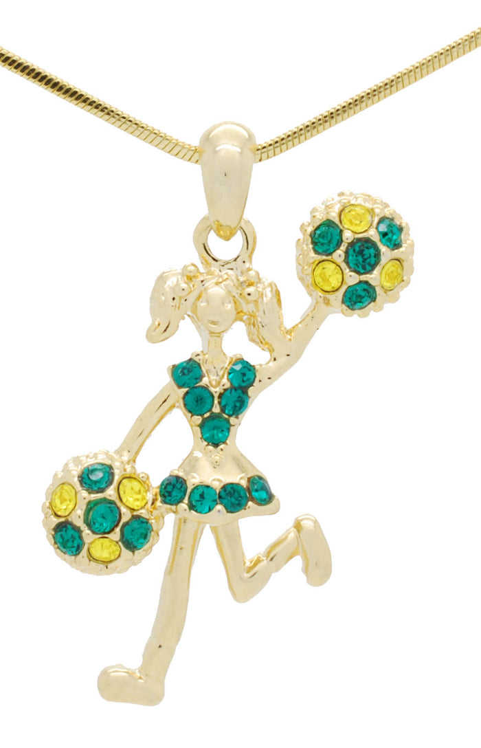 Green/Yellow - Gold / 18"