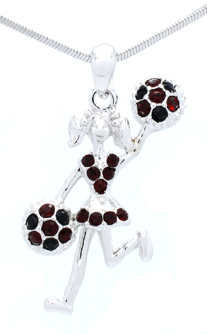 Maroon/Black / 18"