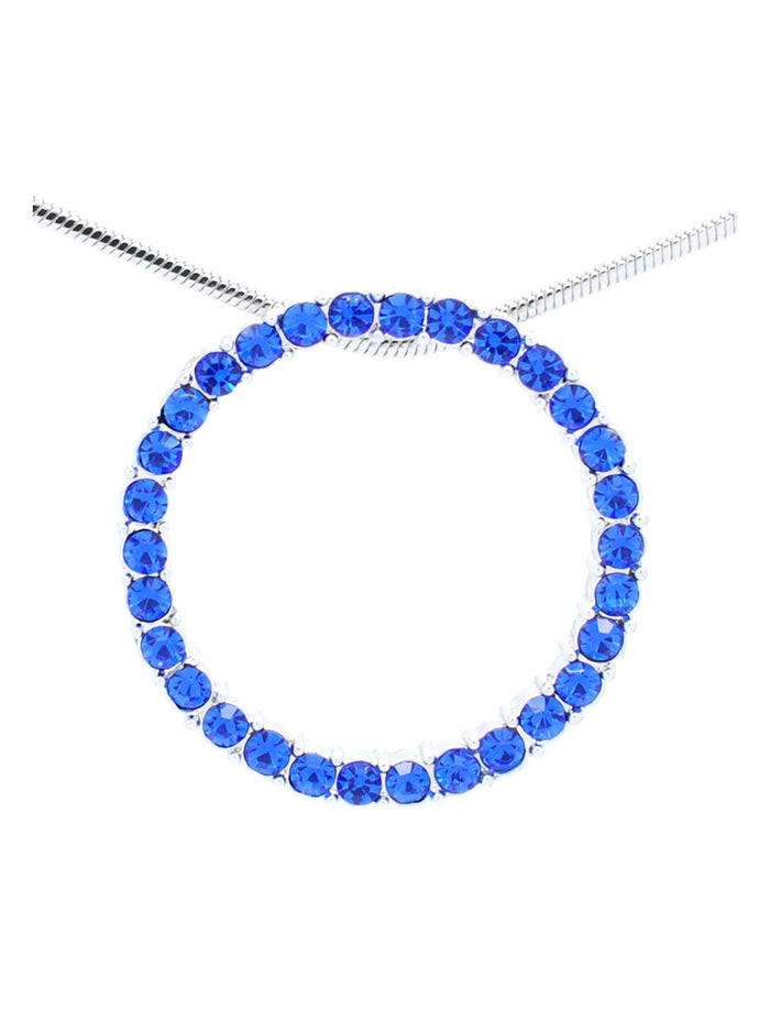 Circle of Life Crystal Necklace