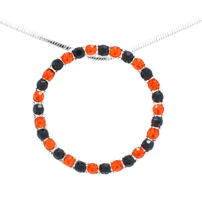 Orange/Maroon / 18"