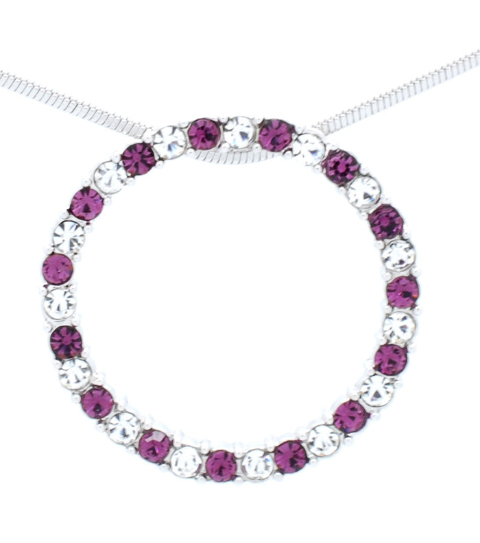 Purple/Clear / 18"