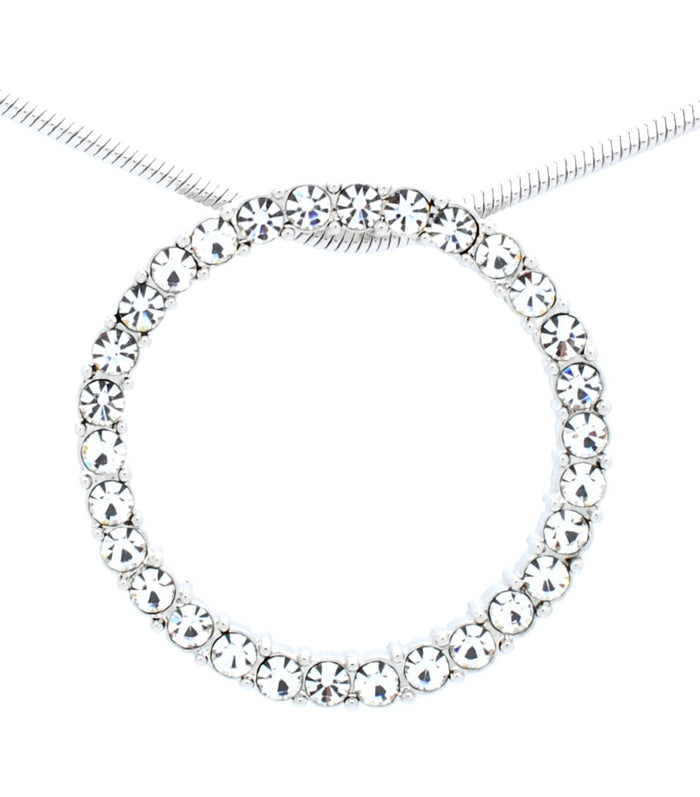 Circle of Life Crystal Necklace