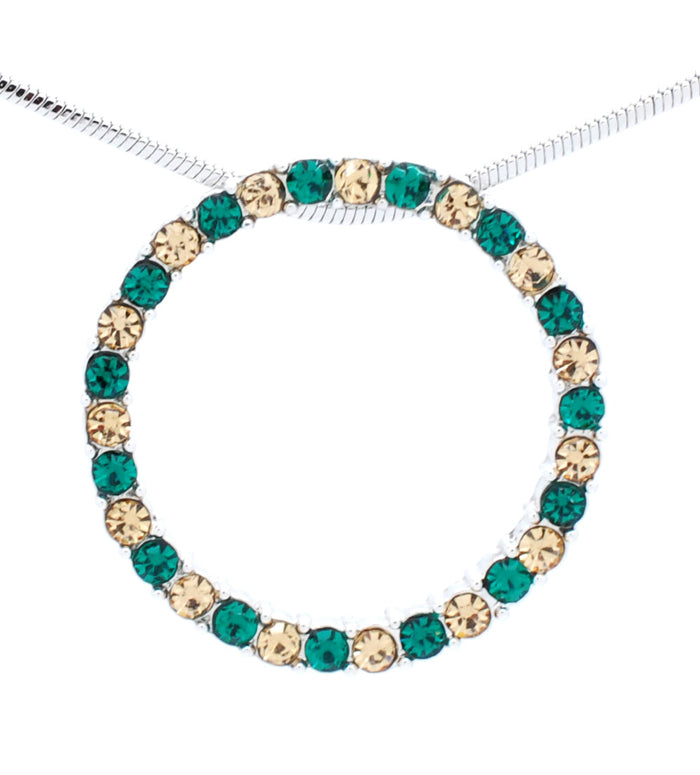Circle of Life Crystal Necklace