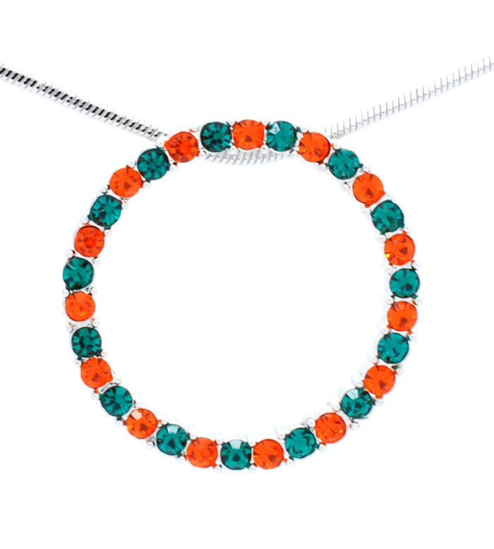 Circle of Life Crystal Necklace