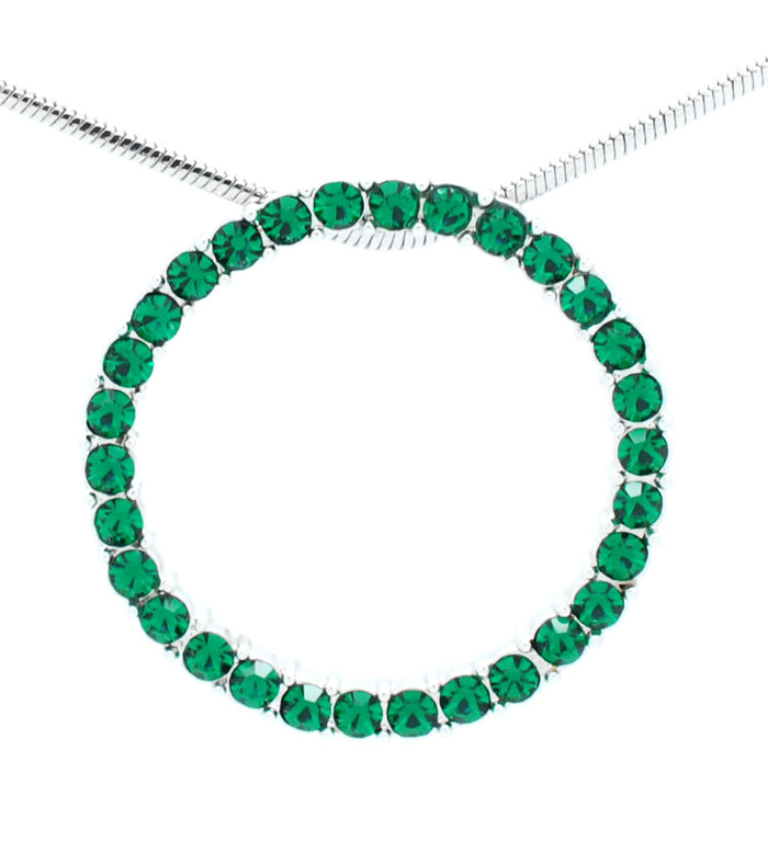 Circle of Life Crystal Necklace