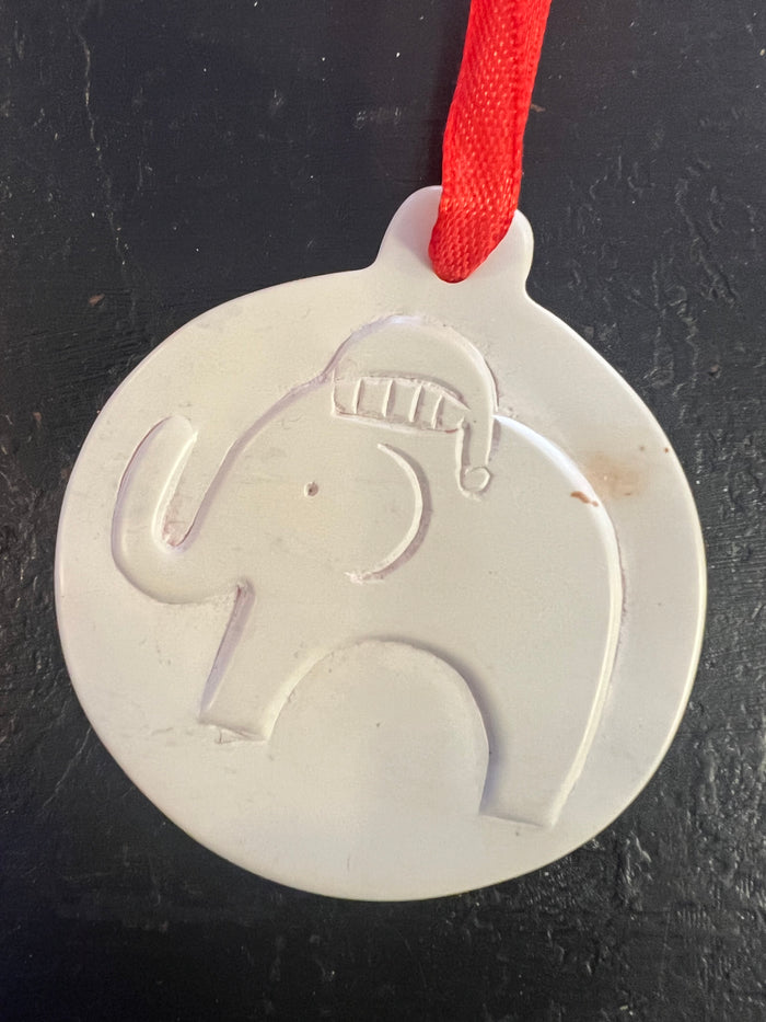 Circle Soapstone Ornament