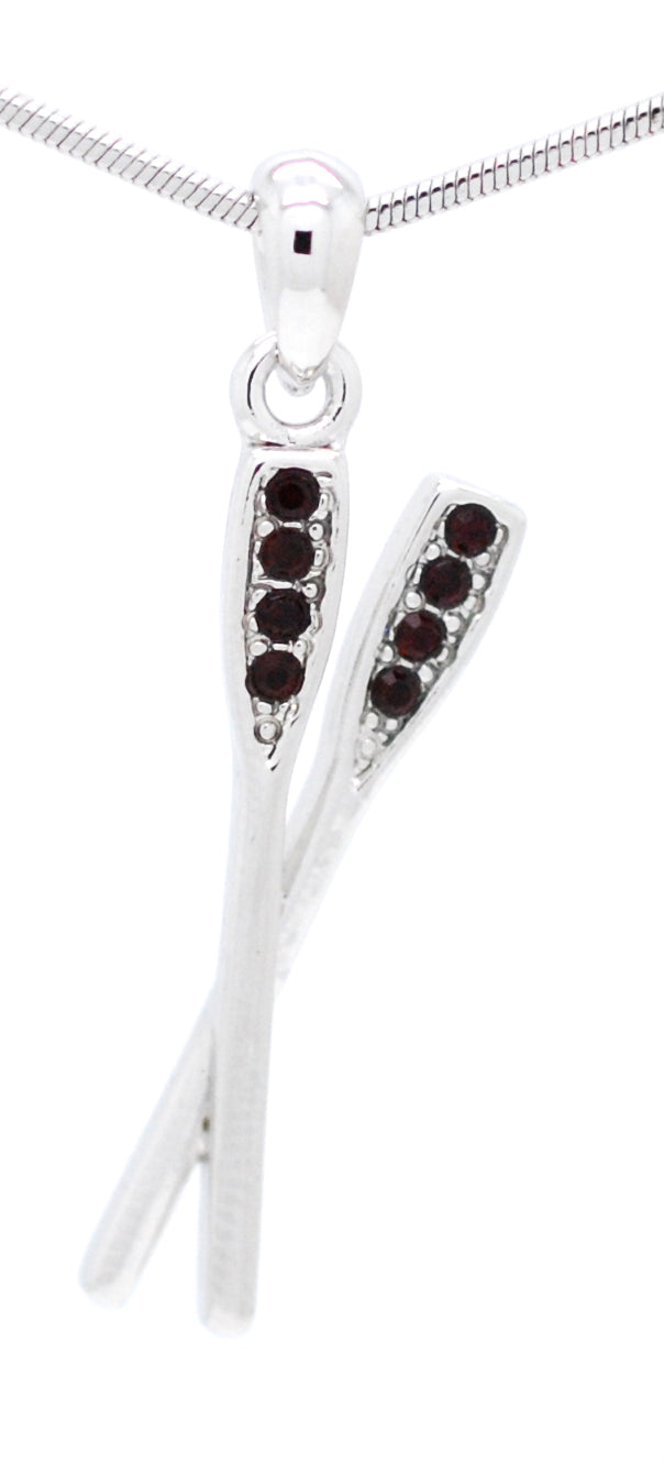 Crew Necklace - Double Oars