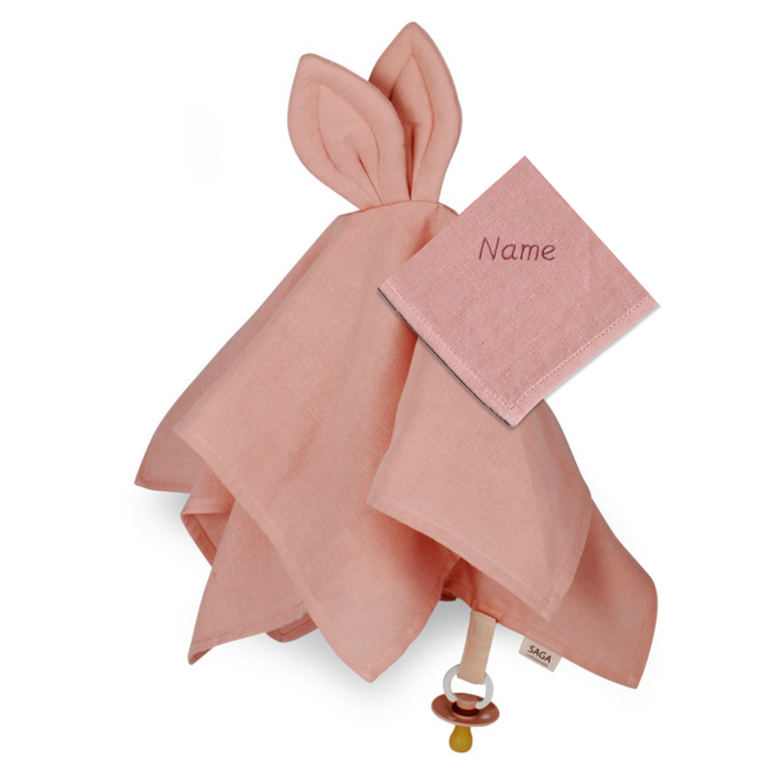 Cuddle Cloth - Snoppa - Blush  - With Embroidered Name