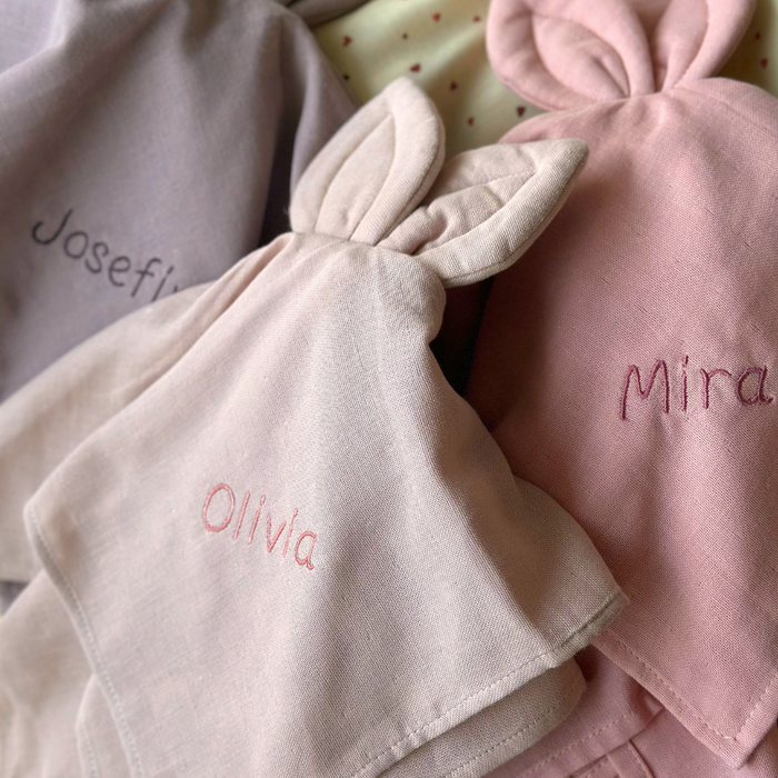 Cuddle Cloth - Snoppa - Blush  - With Embroidered Name