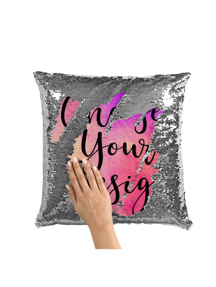 CUSTOM SEQUIN PILLOW - CHOOSE YOUR DESIGN