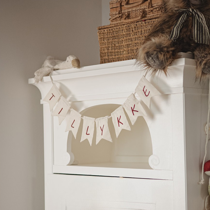 Flag Garland  – TILLYKKE – 100% Organic Cotton