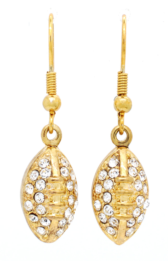 Football Earrings - Single Color