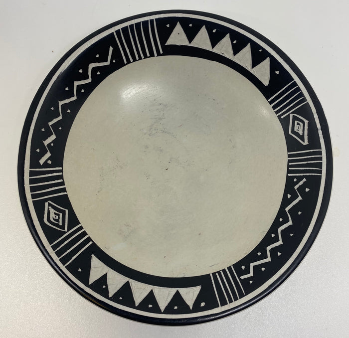 Graphic Soapstone trinket dish