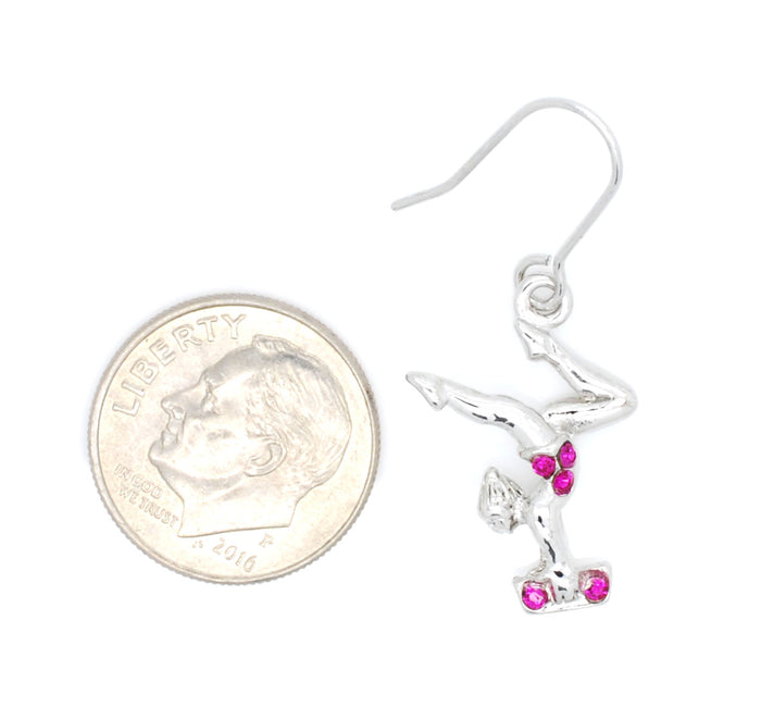 Gymnast DANGLE Earrings - Beam
