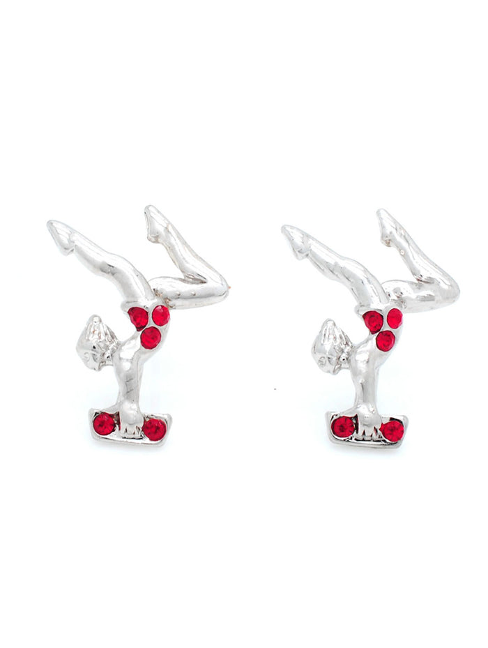 Gymnast POST Earrings - Beam