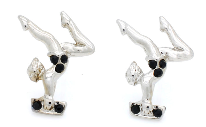 Gymnast POST Earrings - Beam
