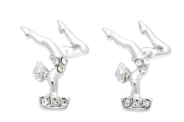 Gymnast POST Earrings - Beam
