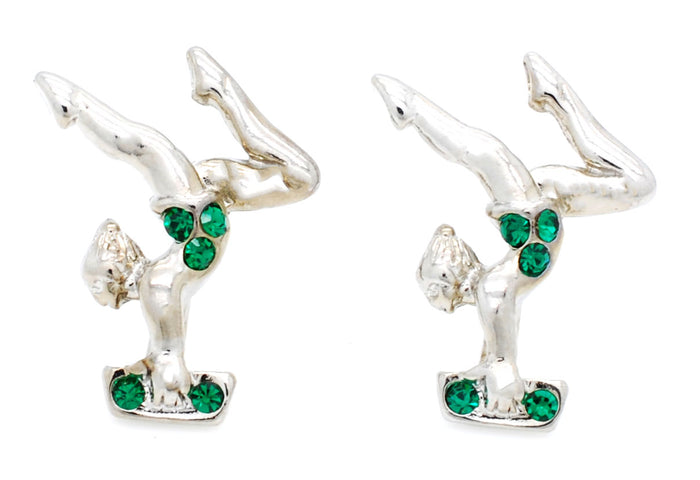 Gymnast POST Earrings - Beam