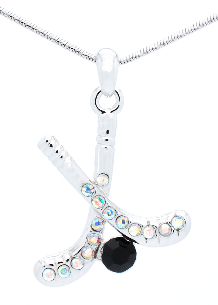 Hockey Stick Necklace - Large Single Color