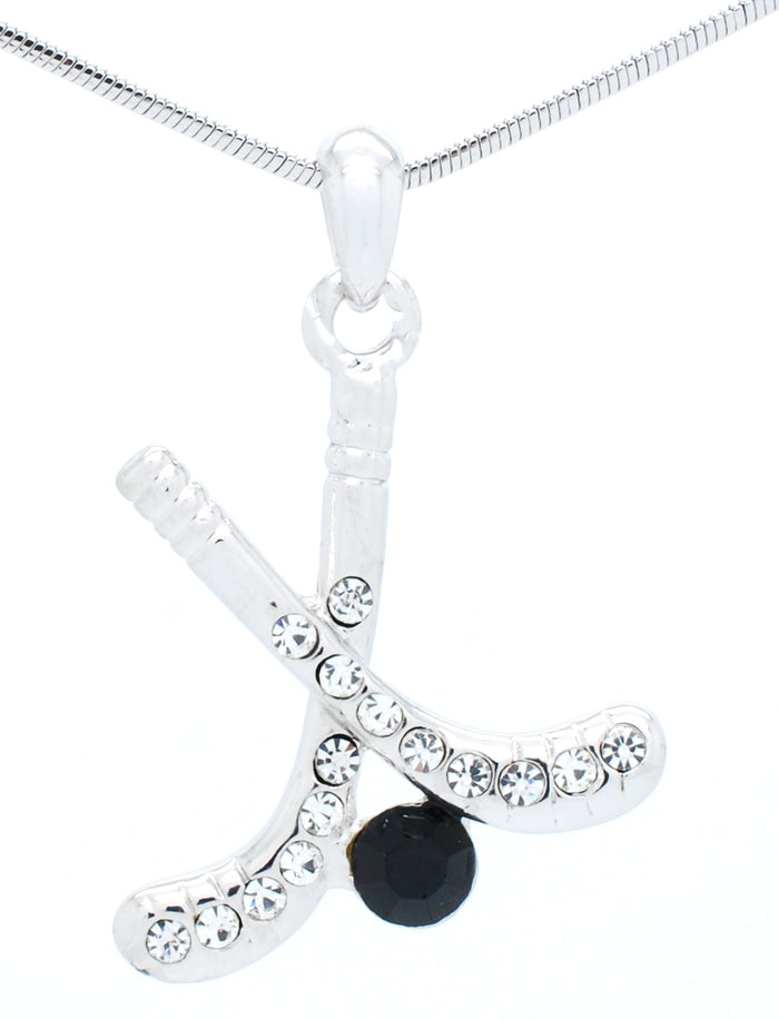 Hockey Stick Necklace - Large Single Color