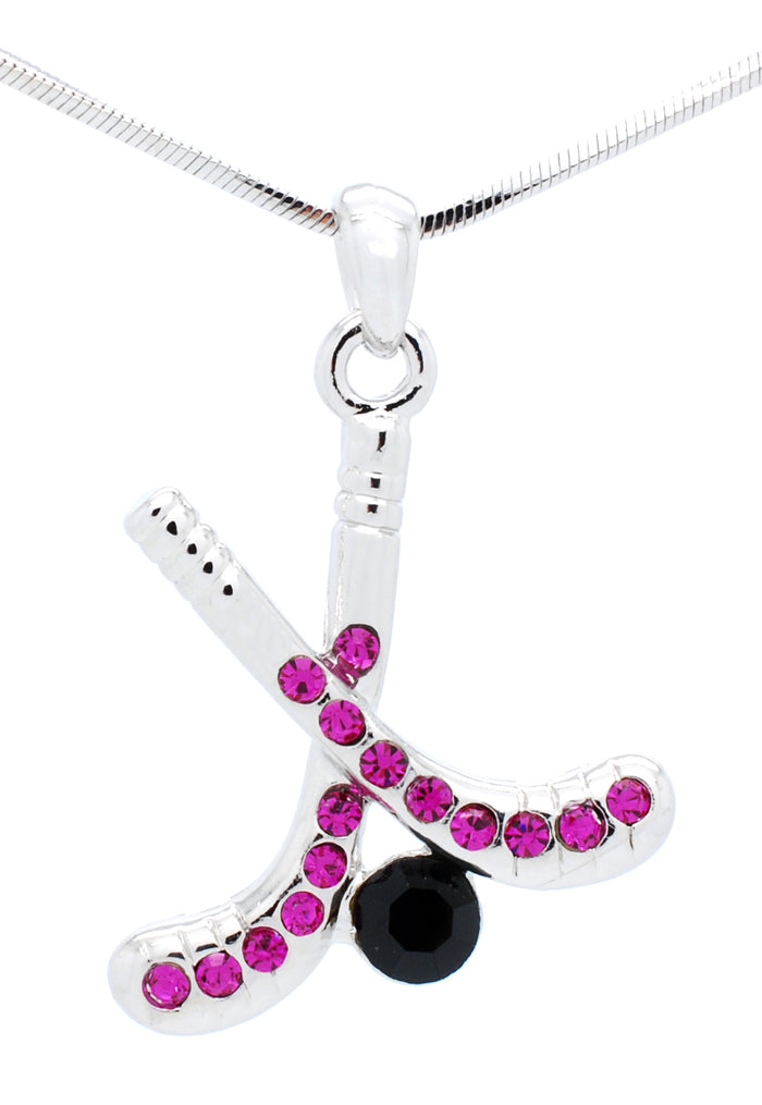 Hockey Stick Necklace - Large Single Color