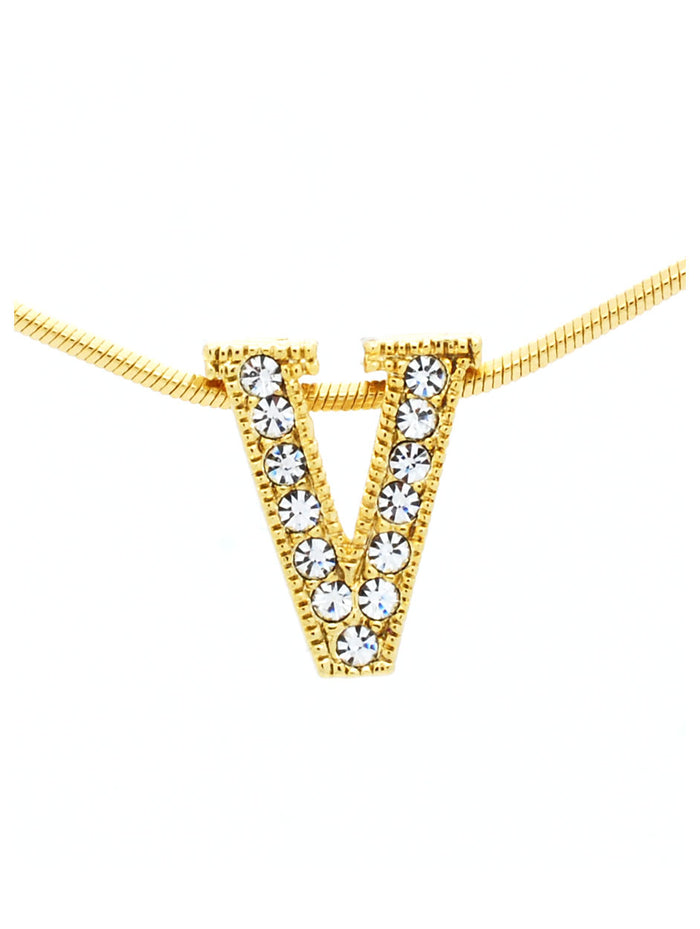 Letter V Necklace