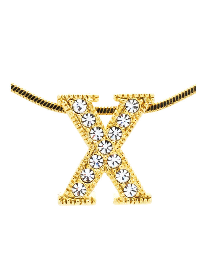Letter X Necklace