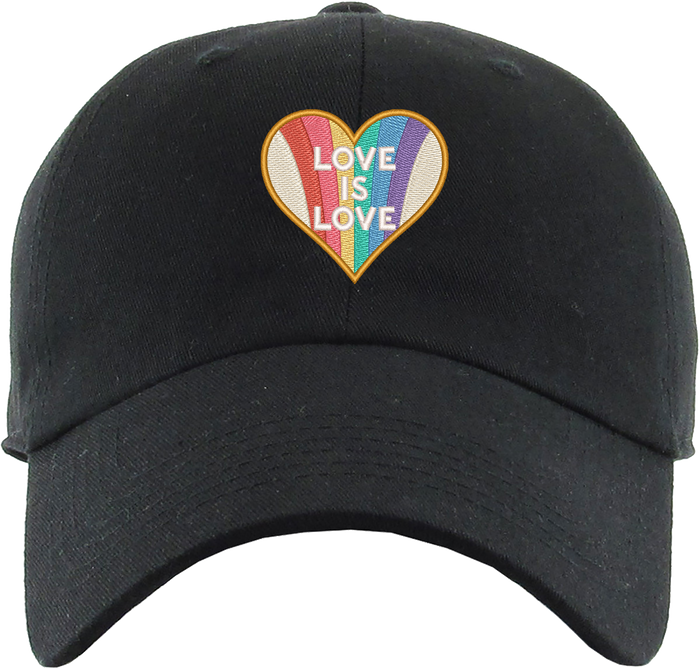 Love Is Love Dad Hat
