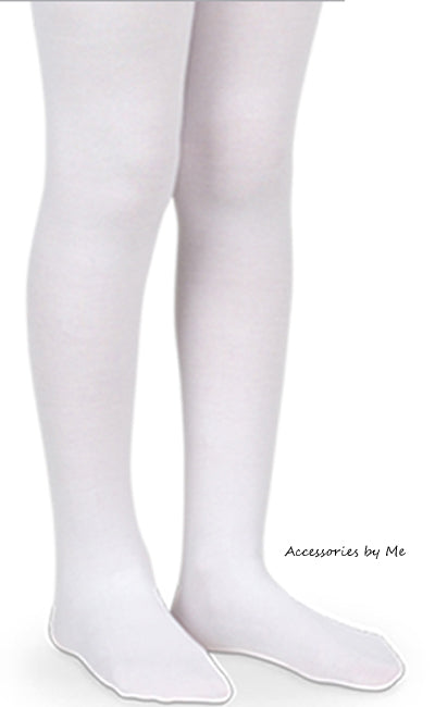 Microfiber White Tights