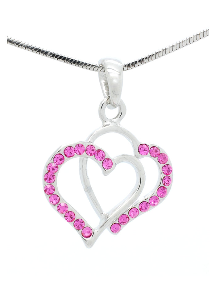 Mini Double Heart Necklace
