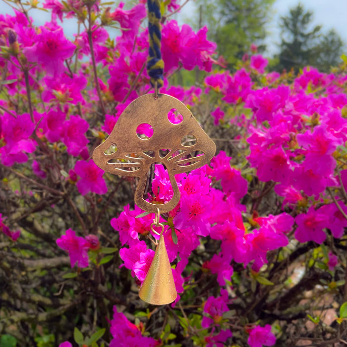 Mini Mushroom Wind Chime